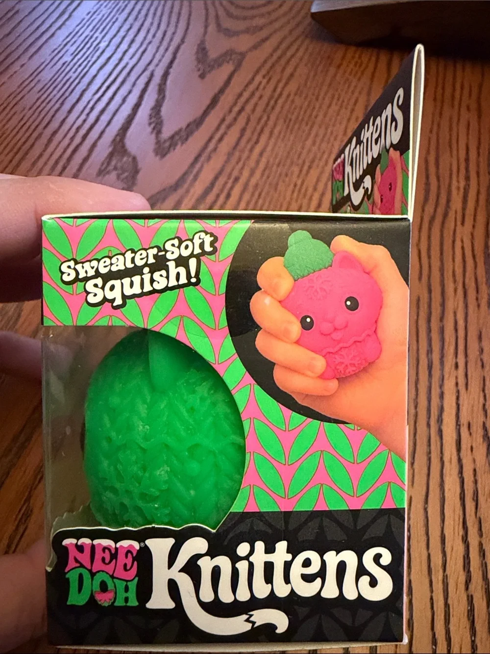 Nee Doh Knittens Squish Toy HTF